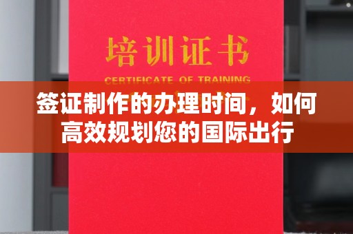 建湖签证制作的办理时间，如何高效规划您的国际出行