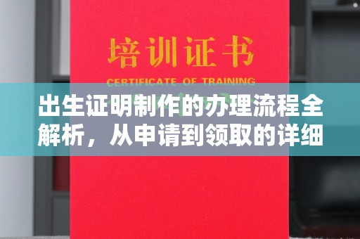建湖出生证明制作的办理流程全解析，从申请到领取的详细指南