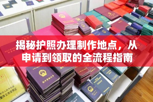建湖揭秘护照办理制作地点，从申请到领取的全流程指南