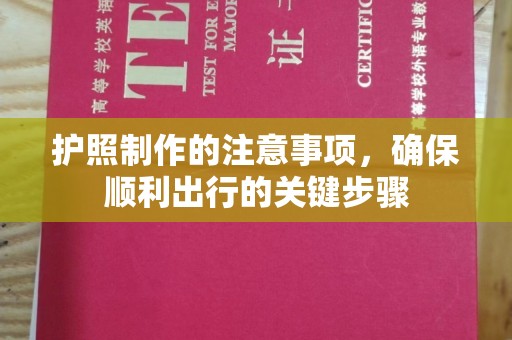建湖护照制作的注意事项，确保顺利出行的关键步骤