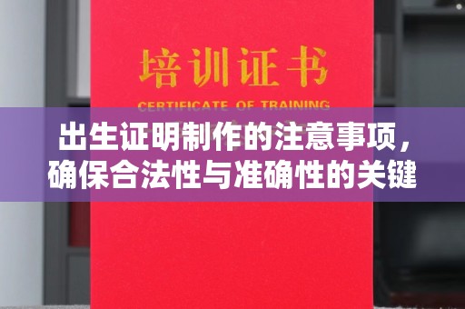 建湖出生证明制作的注意事项，确保合法性与准确性的关键步骤