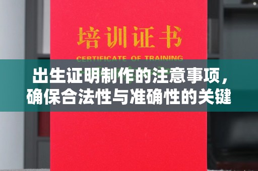 建湖出生证明制作的注意事项，确保合法性与准确性的关键步骤