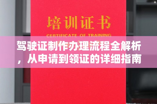 建湖驾驶证制作办理流程全解析，从申请到领证的详细指南